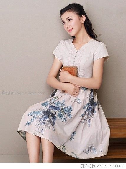 留一抹清凉在裙摆